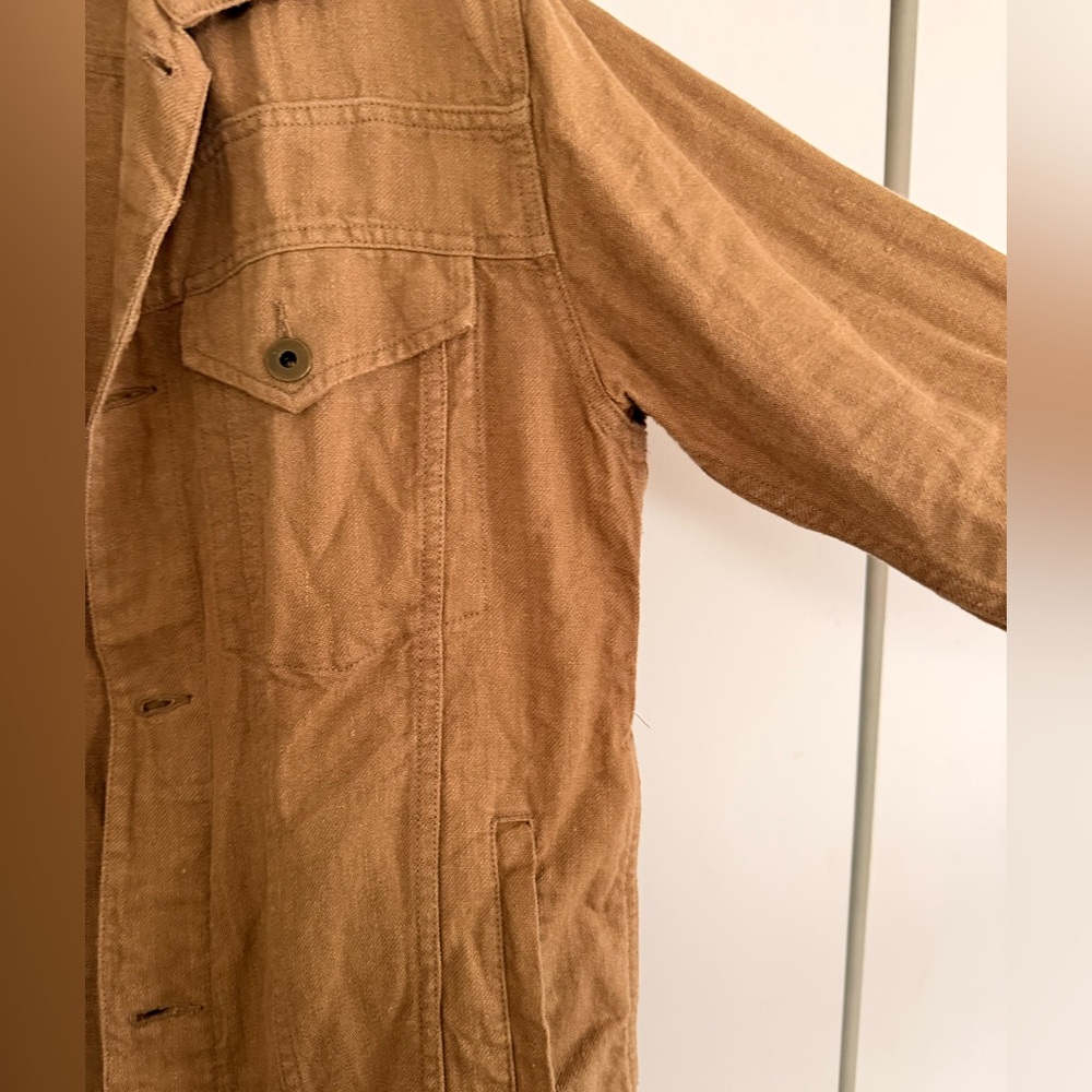 Billy Reid Linen Trucker’s Jacket - Picture 6 of 6